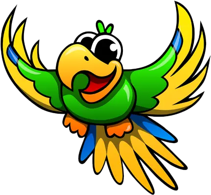 Cute Parrot Png Image Cartoon Transparent Transparent Background Parrot Pirate Parrot Png