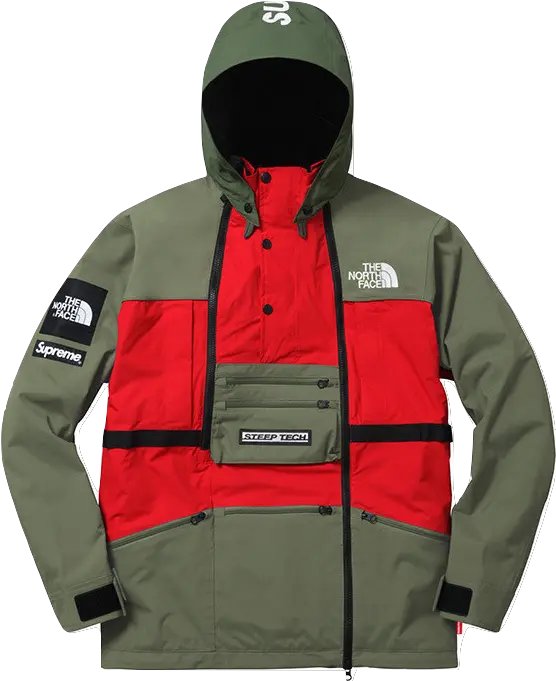 Download Supremethe North Face Steep Tech Hooded Jacket Supreme North Face Steep Tech Jacket Png Roblox Jacket Png