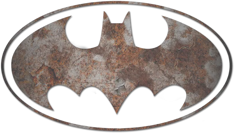 Download Batman Heavy Rust Logo Juniors Emtec Collector Dc Batman 16gb Png Rust Logo Png