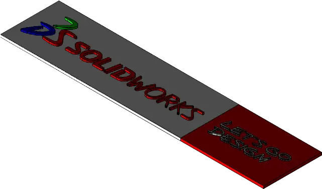 Solidworks Logo 3d Cad Model Library Grabcad Horizontal Png Solidworks Logo Png