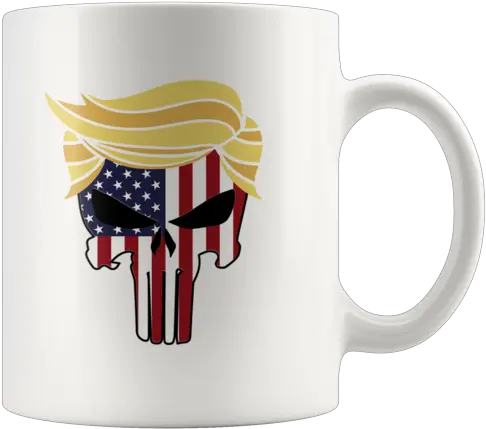 Trump The Punisher U2013 Freedom Guards Magic Mug Png Trump Punisher Logo