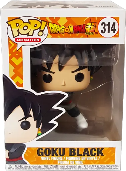 Dragon Ball Super Goku Black Pop Vinyl Figure Hit Dragon Ball Super Funko Pop Png Goku Black Png