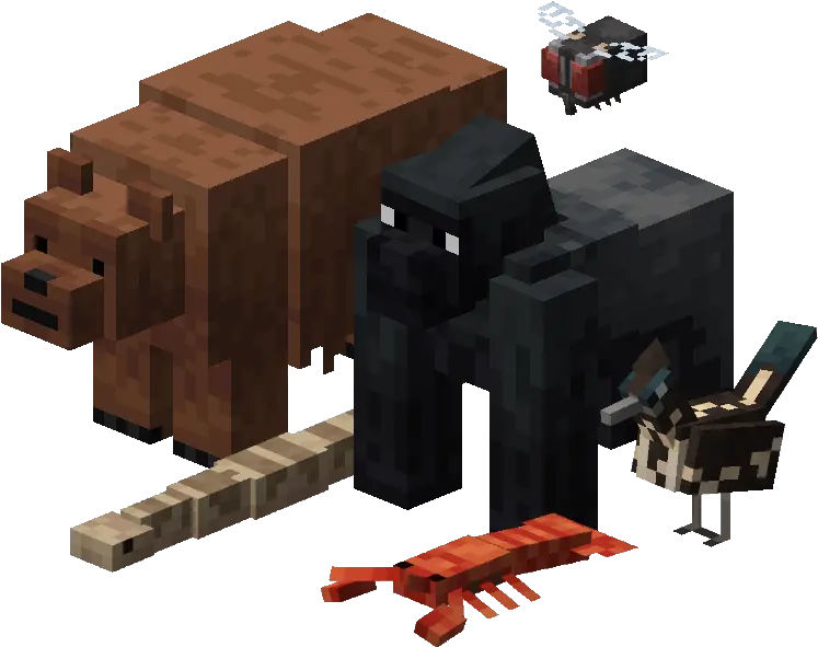 Alexu0027s Mobs Mods Minecraft Curseforge 4 Mobs Mod Png Aesthetic Minecraft Logo