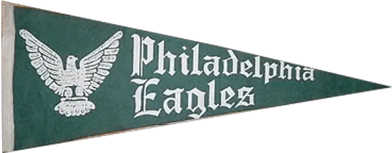 Philadelphia Eagles Felt Football Label Png Philadelphia Eagles Logo Image