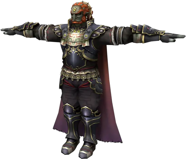 Wii Ganondorf Smash Bros T Pose Png Ganondorf Png