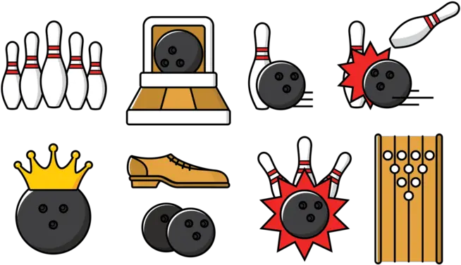 Bowling Alley Vektor Illustration Bowling Clipart Full Bowling Png Bowling Clipart Png