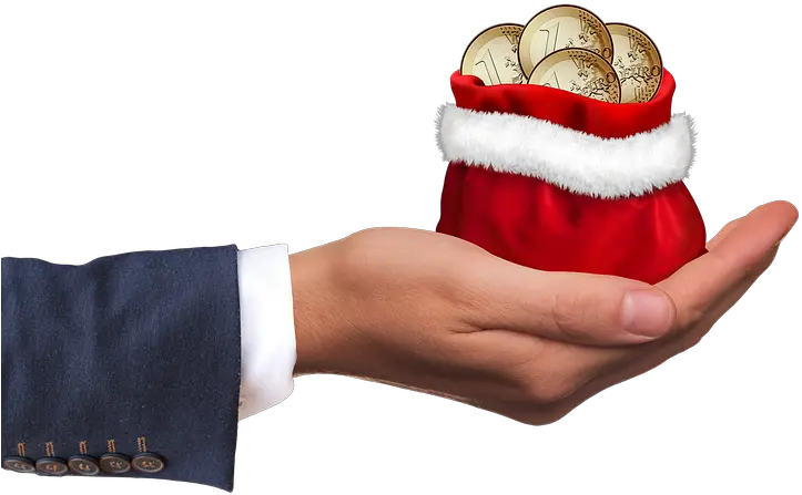 Christmas Money Gift Free Photo On Pixabay Gift Money Png Hand With Money Png