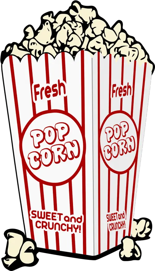 Pop Corn Food Bag Bucket Public Domain Image Freeimg Movie Theater Popcorn Clipart Png Popcorn Kernel Icon