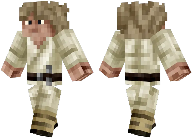Luke Skywalker Minecraft Skins Indiana Jones Minecraft Skin Png Luke Skywalker Png