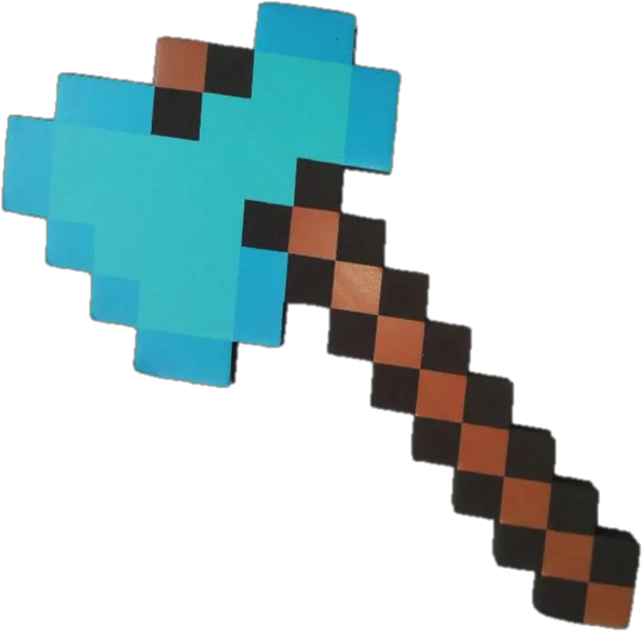 Diamond Axe Png Picture Sword Minecraft Toys Diamond Pickaxe Png