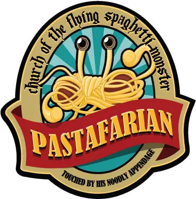 Church Of The Flying Spaghetti Monster Pastafarian Logo Png Flying Spaghetti Monster Icon