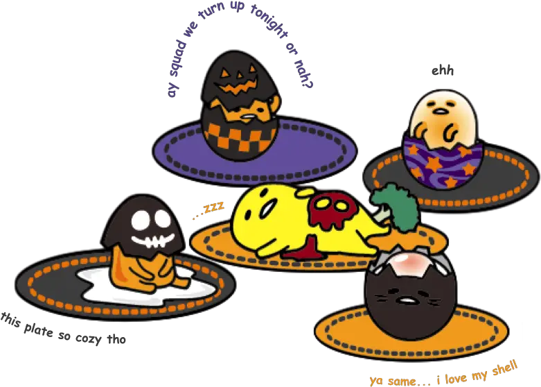 Download Source Gudetama The Lazy Egg Halloween Sanrio Png Gudetama Halloween Gudetama Png