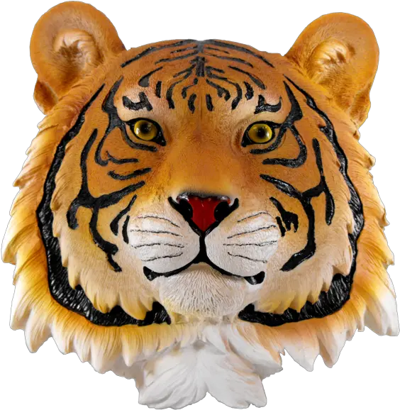 Clemson University Tiger Face Figurine Tiger Face Figure Png Tiger Face Png