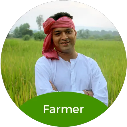 Farm360 Happy Farmer Nation Madhya Pradesh Bhavantar Bhugtan Yojana Png Farmer Icon