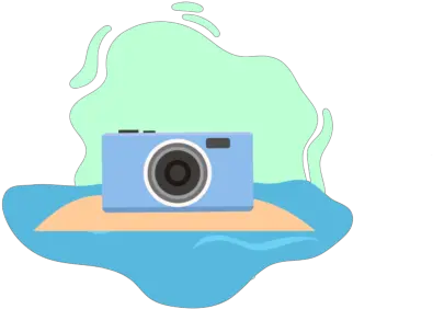 Summer Icon Camera In Island Graphic By Pigeometric Mirrorless Camera Png Phone App Icon Aesthetic