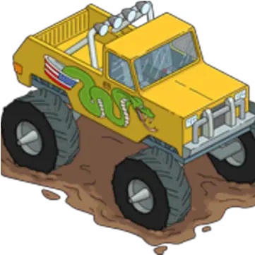 Cletusu0027 Monster Truck The Simpsons Tapped Out Wiki Fandom Simpsons Monster Truck Png Monster Truck Png