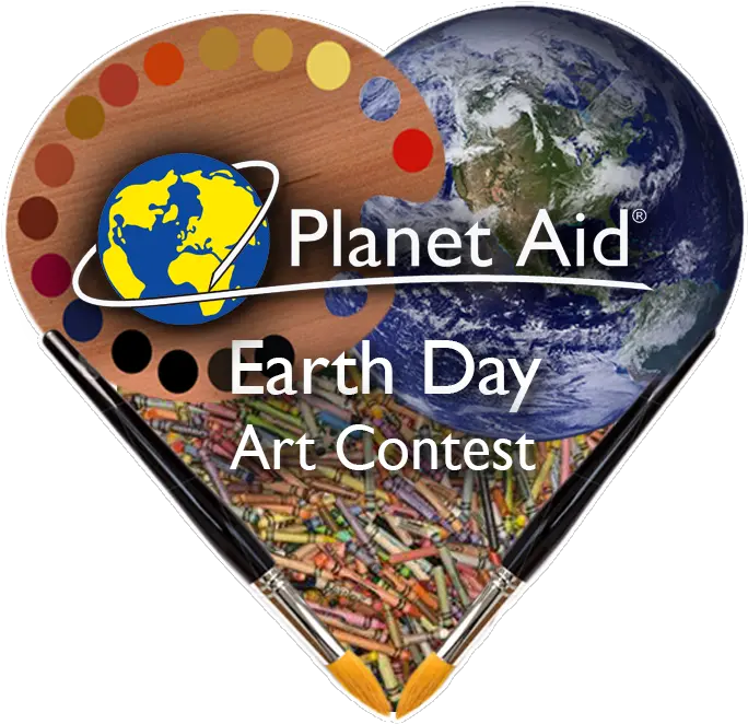 Planet Aid Launches Earth Day Art Contest Transparent Real Earth Png Earth Day Icon