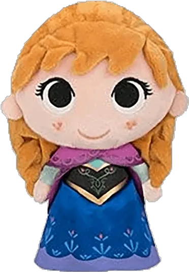 Disney Frozen Anna Supercute 7 Plush Funko Supercute Plush Frozen Olaf Png Elsa And Anna Png