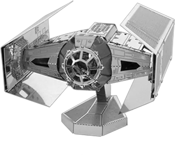 Star Wars Darth Vader Tie Fighter 3d Metal Earth Tie Fighter Png Tie Fighters Png