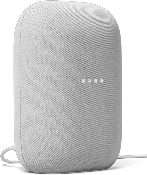 Google Nest Audio Verizon Google Nest Audio Chalk Smart Speaker Png Nest Thermostat House Icon