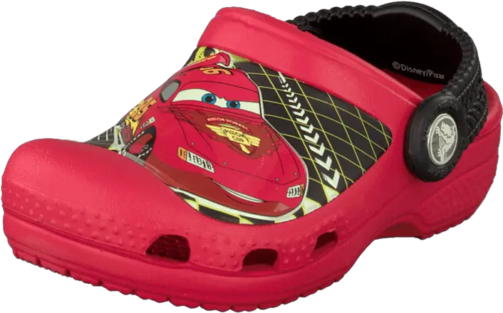 Cc Lightning Mcqueen Clog Red Lightning Mcqueen Crocs Png Lighting Mcqueen Png