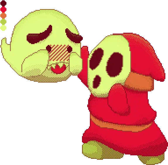 Palette 93 Donu0027t Be Shy Guy U2014 Weasyl Fictional Character Png Shy Guy Png