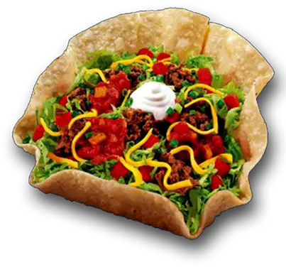 Taco Bell Salad Png Image With No Taco Bell Taco Salad Taco Bell Png