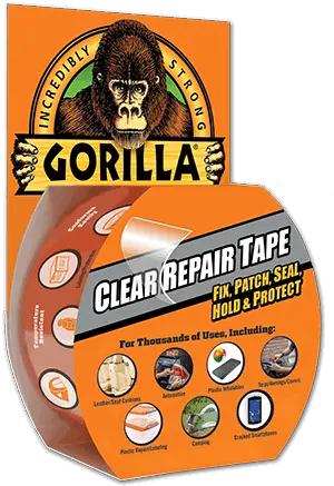 Gorilla Glue 6115002 Single Sided Film Tape 48mm X 45m Gorilla Glue Png Gorilla Glue Logo