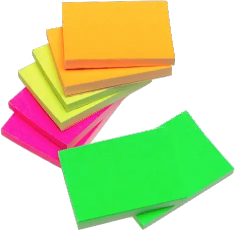 Colorful Post It Notes Png