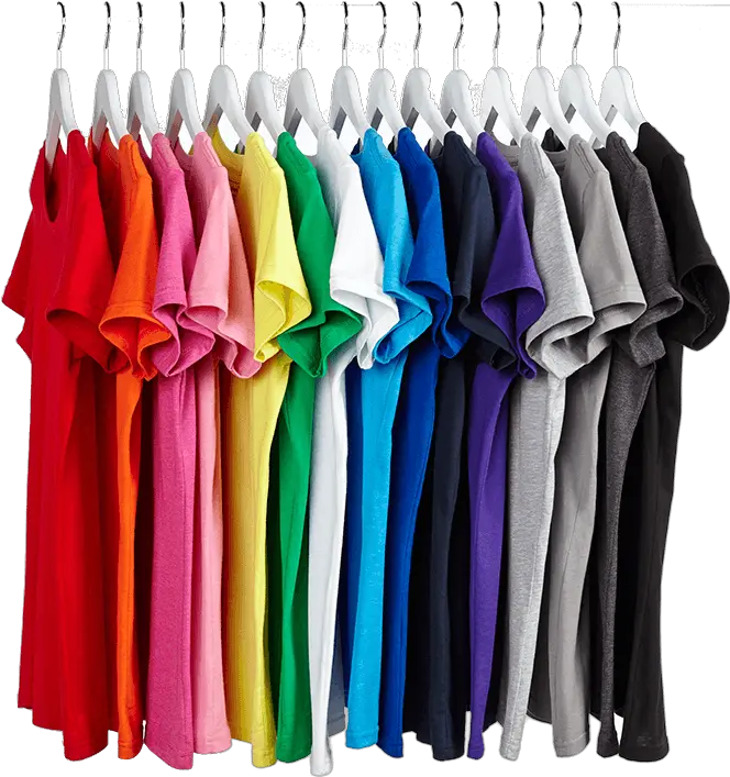 Blank T Shirt Png Private Label Tshirt Manufacturer T Shirts On A Rack Png Blank T Shirt Png
