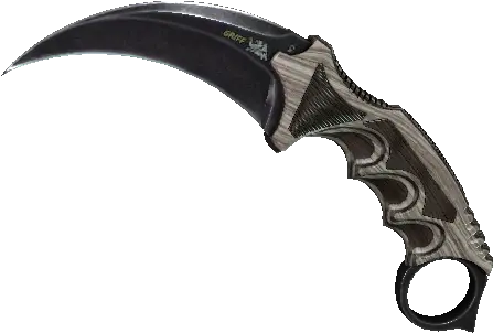 Csgo Knife Png Picture Karambit Black Laminate Csgo Knife Png