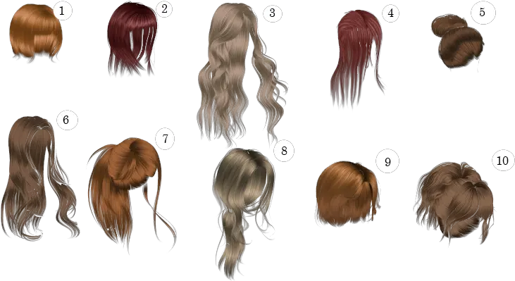 Hairstyle Long Hair Bangs Bun Sims 4 Bangs Hair Png Bangs Png