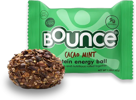 Cacao Mint Protein Energy Ball Bounce Protein Ball Png Energy Ball Png