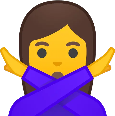 Woman Gesturing No Free Icon Of Noto Emoji People Emogis De Whatsapp Png No Image Free Icon
