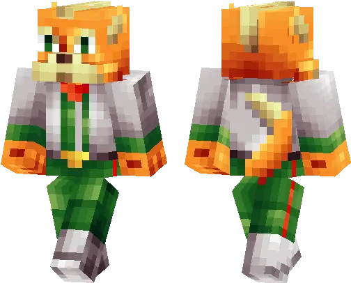 Fox Mccloud Minecraft Pe Skins Fox Mccloud Skin Minecraft Png Fox Mccloud Png