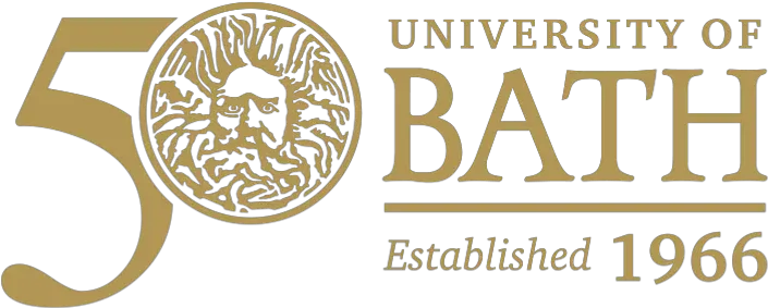 50th Anniversarylogo University Of Bath Library News Unversty Of Bath Png Anniversary Logo