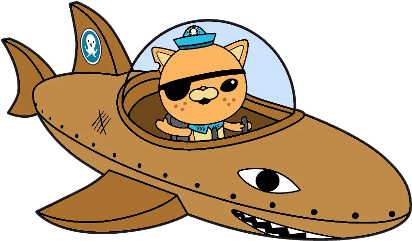 Diy Octonaut Halloween Bucket Octonauts Kwazii Gup B Png Octonauts Logo