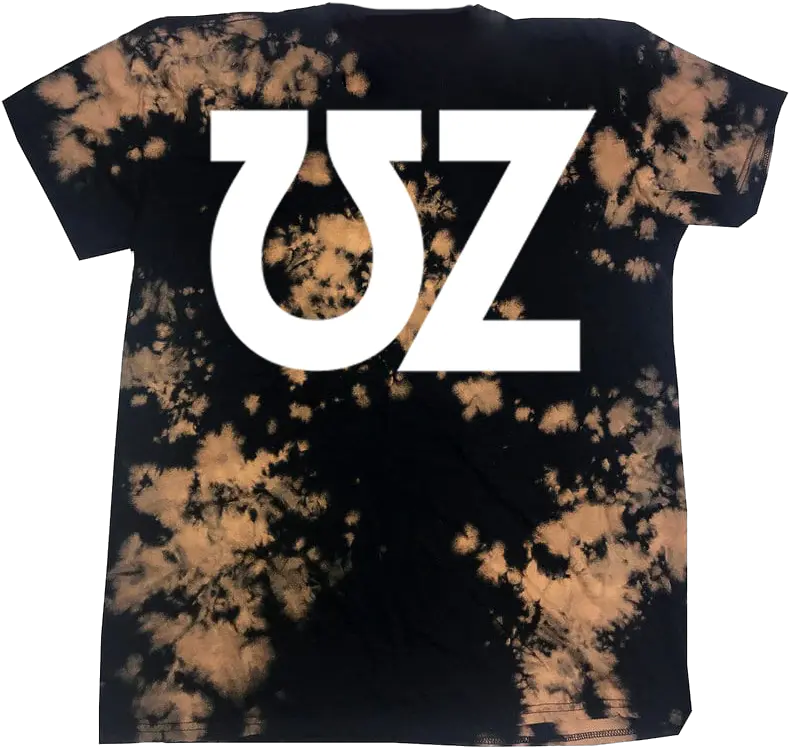 Bleach Logo Tee Bleach Tie Dye Black Shirt Png Bleach Logo Transparent