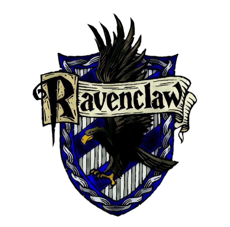 V Bystrohlave Vyšlo Mi To Aj Na Pottermore Ale Celkovo Ravenclaw Harry Potter Logo Png Harry Potter Logo Transparent Background