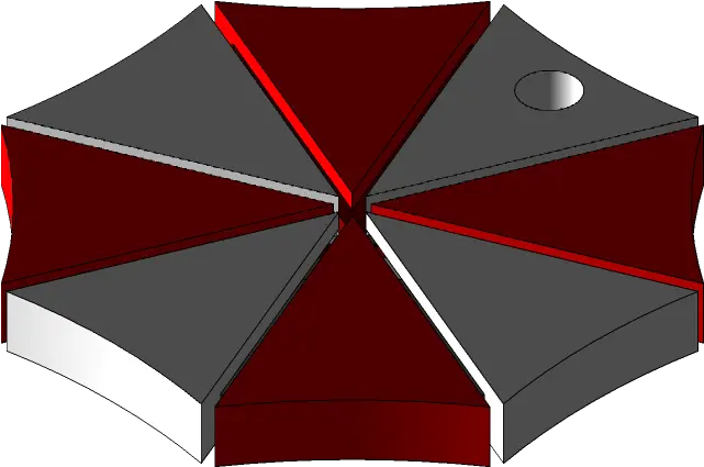 Umbrella Corp Keychain Folding Png Umbrella Corp Logo