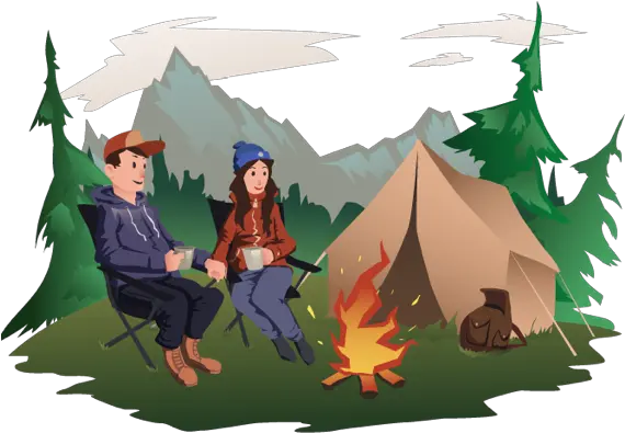 Download Hd Watch Your Favorite Content Camping Images Png Camping Png