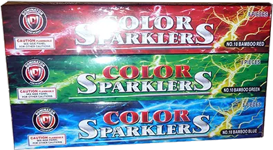 Dm10nb1 10 Color Bamboo Sparklers Label Png Sparklers Png