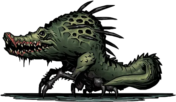 Crocodilian Official Darkest Dungeon Wiki Darkest Dungeon Crocodilian Png Crocodile Png