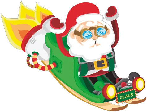 Santa Claus Transparent Png U0026 Svg Vector File Papa Noel En Trineo Png Santa Sleigh Transparent Background