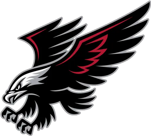 Hawk Vector Black And Red Hawk Png Eagles Logo Vector