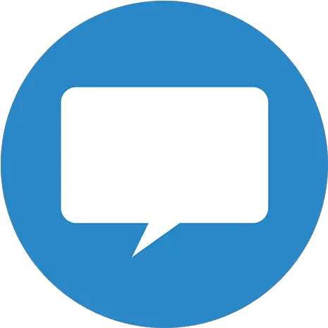 Chat Icon Png Blue Color Rounded Background Blue Message Icon Png Sms Fun Icon