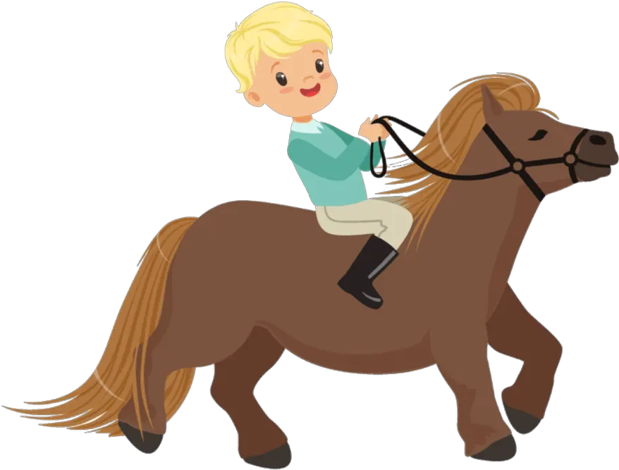 Lessons For Kids U2014 Latokhin Dressage Cartoon Ride A Horse Png Horses Png