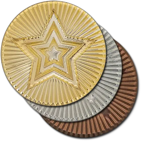 Download Hd Round Star Metal Badge By School Badges Uk Safari Png Rounded Star Png