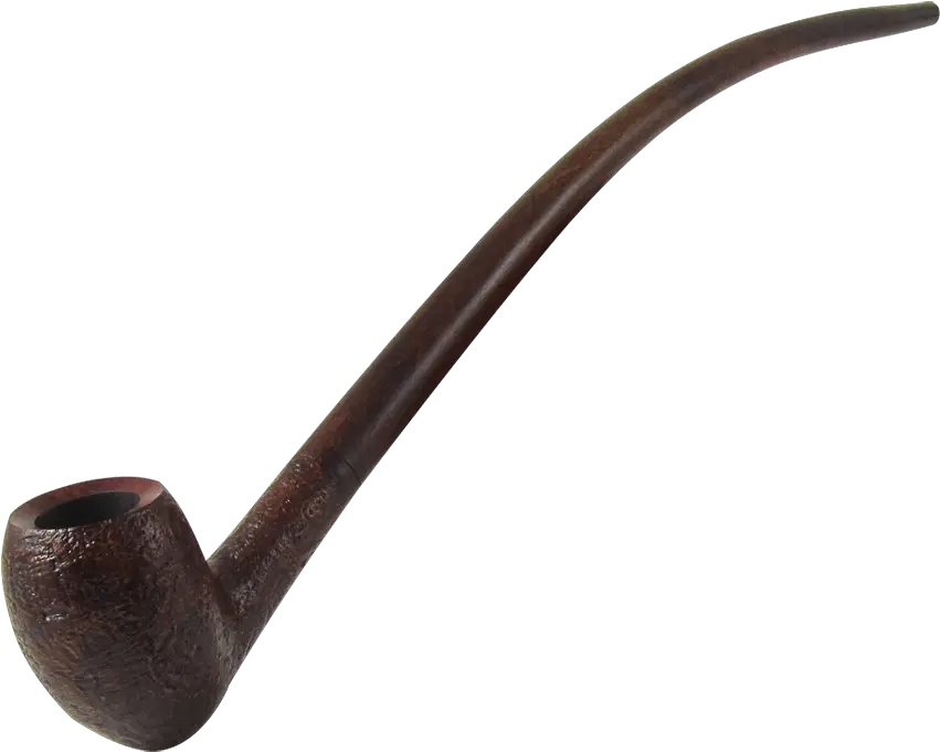 Sandblasted Briar Halfling Pipe Transparent Background Smoke Pipe Png Pipe Png