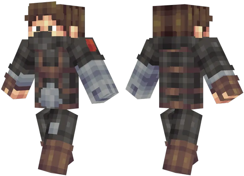 Winter Soldier Minecraft Skins Minecraft Skins Free Png Winter Soldier Png